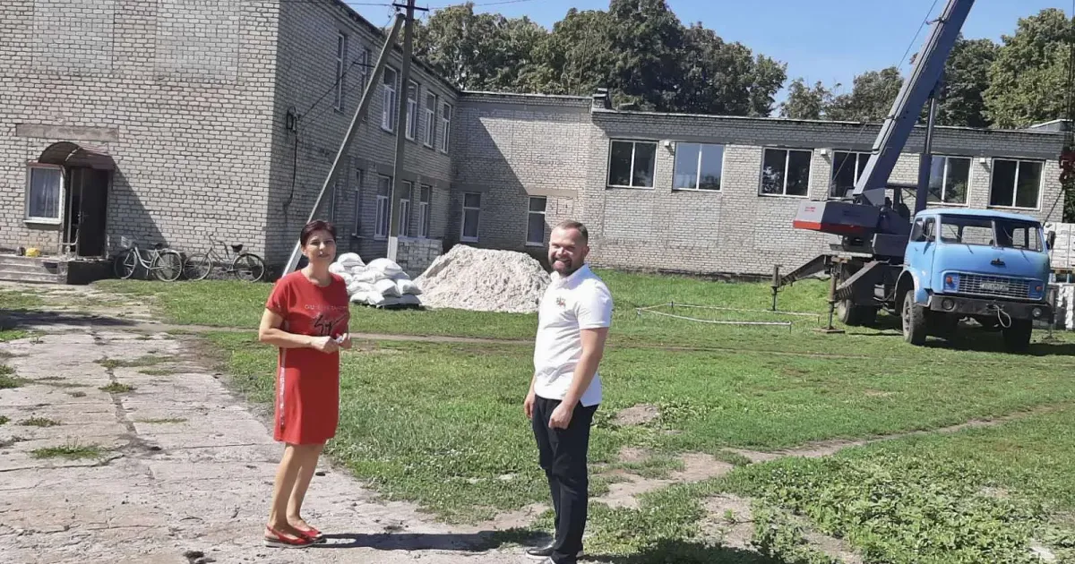 Фото Кегичівська громада 10 серпня 2023 року Кегичівський селищний голова Антон Доценко із робочим візитом відвідав Вовківський старостинський округ.