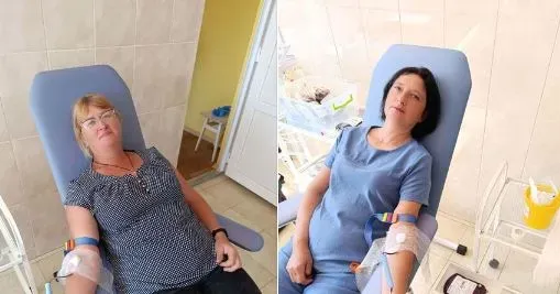 Фото: Кегичівська громада, фейсбук Мешканці Кегичівської громади долучилися до збору крові на порталі Gromada Group